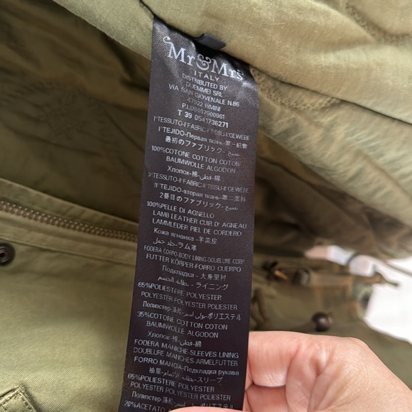 Authentic Mr&Mrs Italy coat - Picture 9 of 12